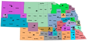 Nebraska Statewide Color Map