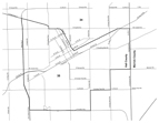 Grand Island outline map