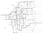 Lincoln outline map