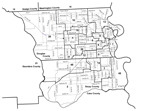 Omaha outline map